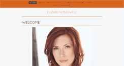 Desktop Screenshot of aboutelizabethmaxwell.com